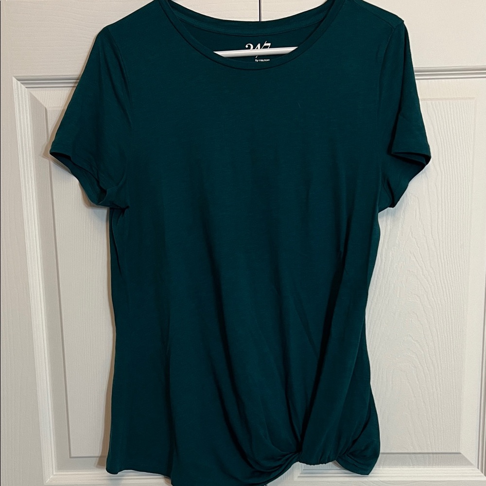 Maurices Deep Teal Short Sleeve Tee